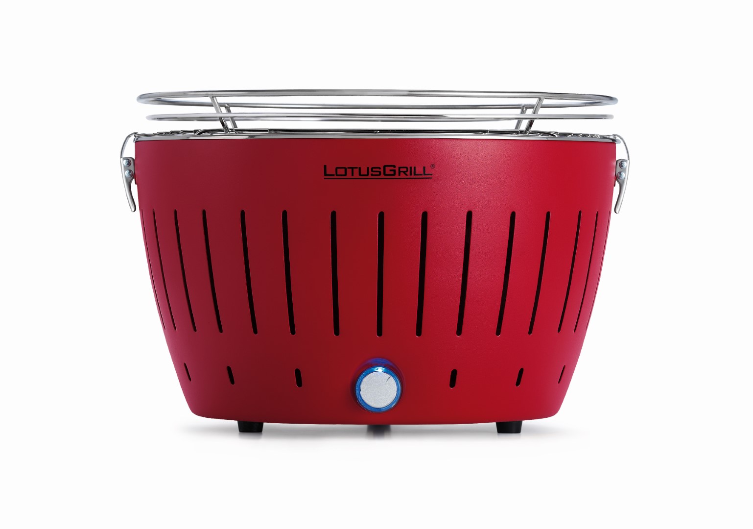 LotusGrill Classic Hybrid Tafelbarbecue - Ø350mm - Rood