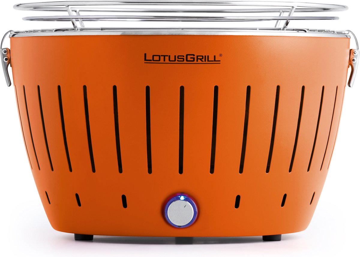 LotusGrill Classic Hybrid Tafelbarbecue - Ø350mm - Oranje