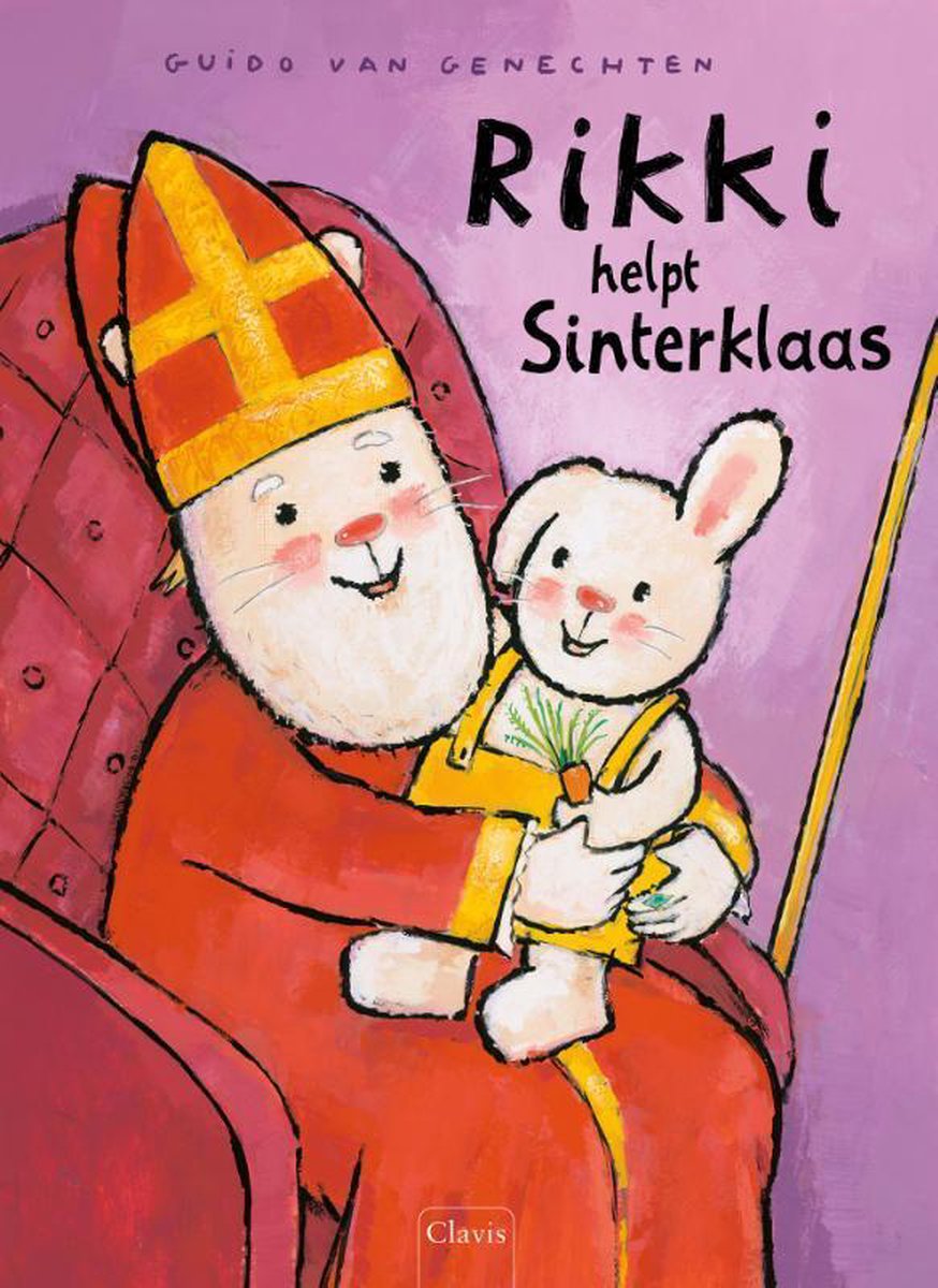 Clavis Uitgeverij Rikki helpt Sinterklaas