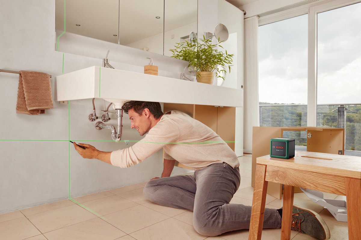 Bosch Quigo Green | Kruislijnlaser | 12 m