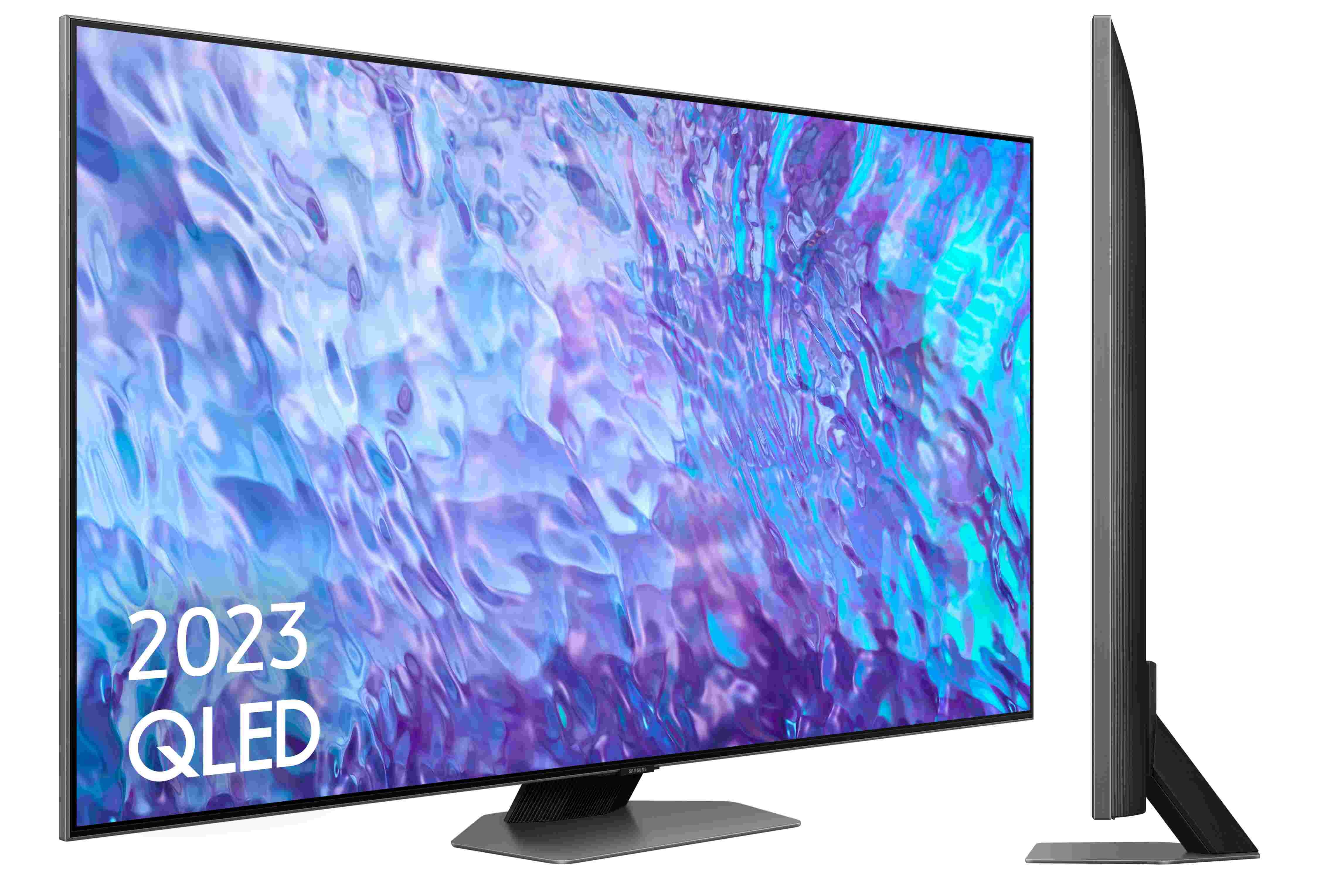 Samsung - TV QLED 214cm (85") TQ85Q80CAT Direct Full Array 4K Inteligencia Artificial Smart TV