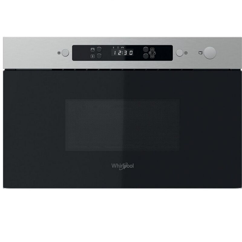 Whirlpool - Microondas Integrable 20 Litros, Con Grill - MBNA900X Acero Inox