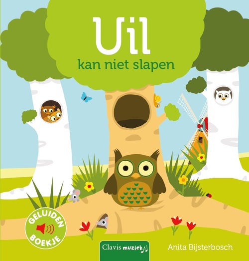 Clavis Uitgeverij Uil kan niet slapen