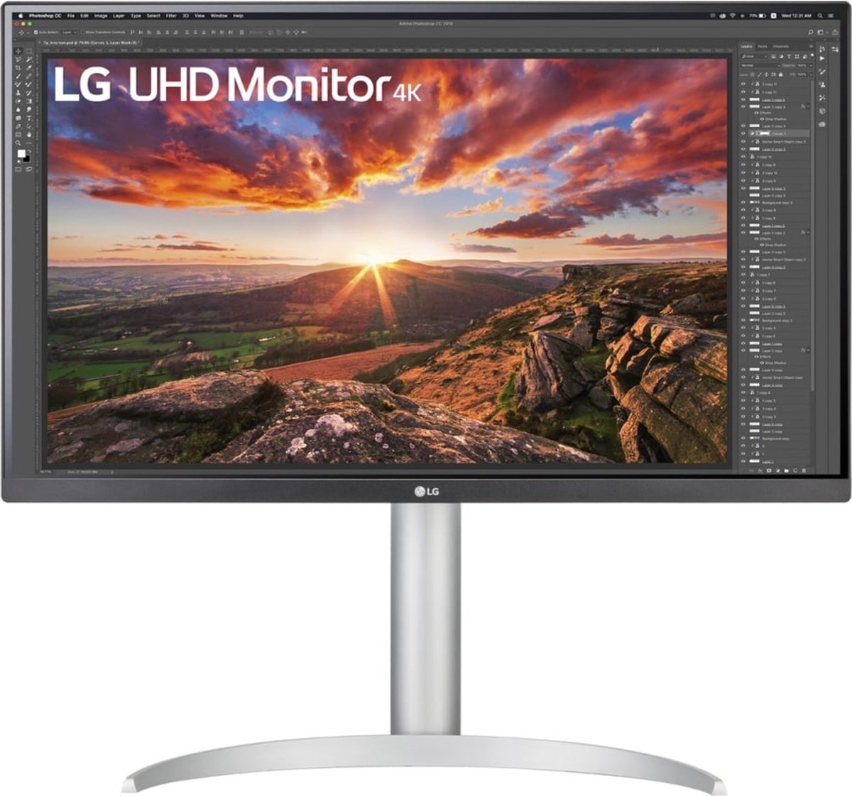 LG 27up85np-w - 27 Inch 3840 X 2160 (ultra Hd 4k) Ips-paneel In Hoogte Verstelbaar