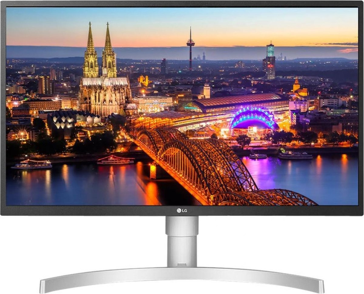 LG 27ul550p-w - 27 Inch 3840 X 2160 (ultra Hd 4k) Ips-paneel Hoogte Verstelbaar - Silver