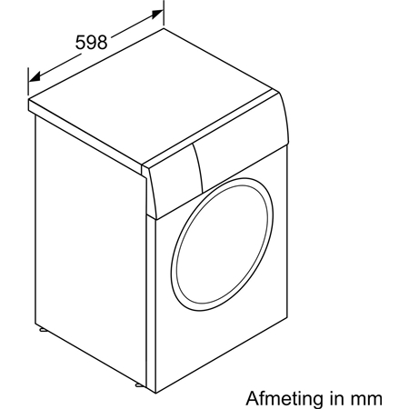 Siemens WG56B207NL iQ700 wasmachine