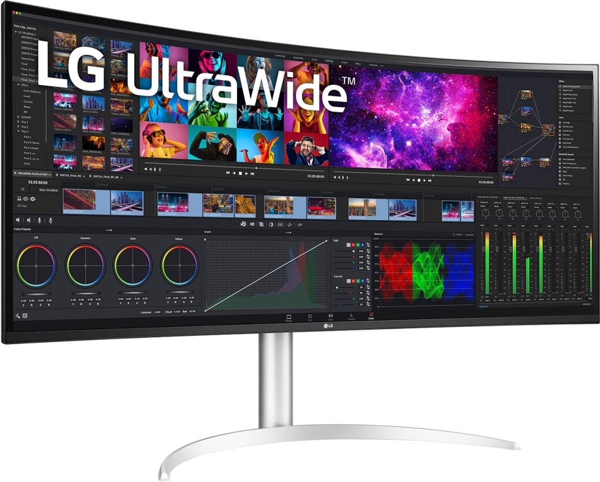 LG 40WP95CP-W.AEU UltraWide 40 inch Curved Monitor
