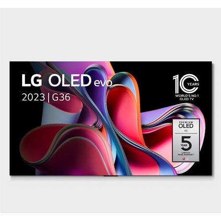 LG OLED55G36LA 4K OLED TV (2023) - Plata