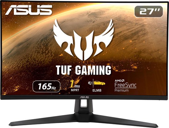 Asus TUF Gaming VG279Q1A - IPS Gaming Monitor -165hz - 27 inch - Negro