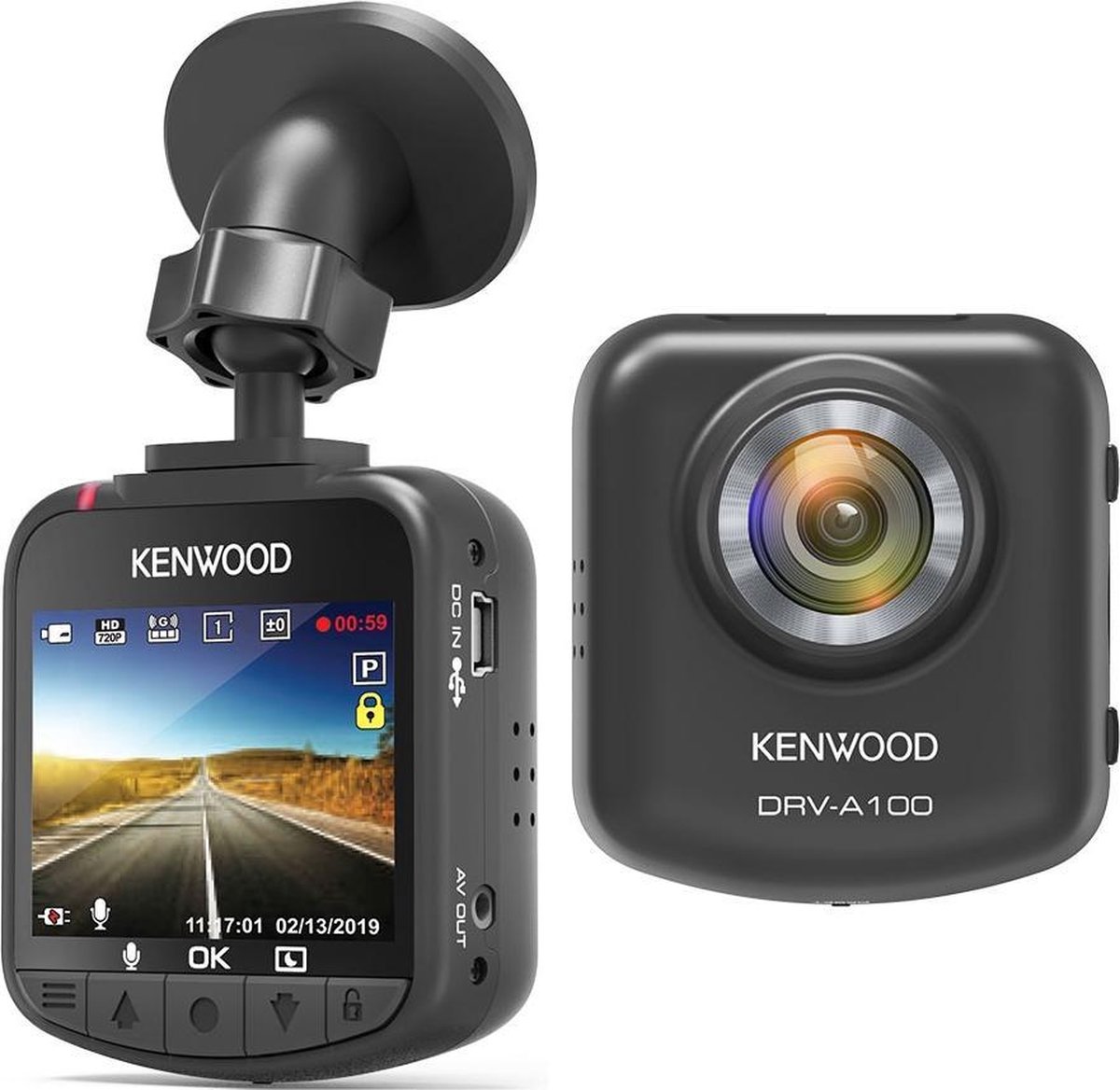 Kenwood DRV-A100 - Zwart
