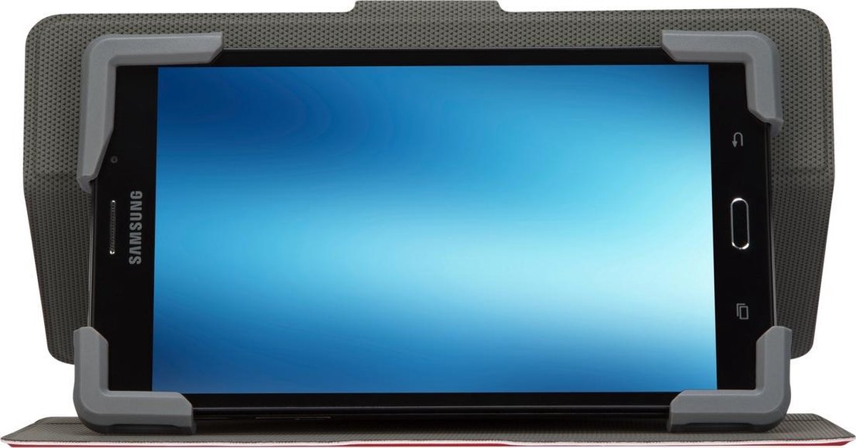 Targus - Funda Roja Safe Fit Universal Rotativa Para Tablets De 9-10,5"