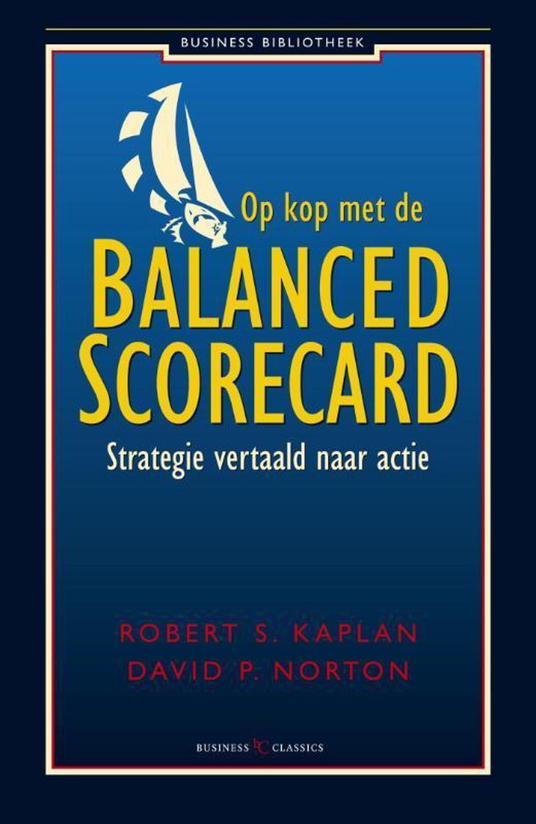 Business Contact Op kop met de balanced scorecard