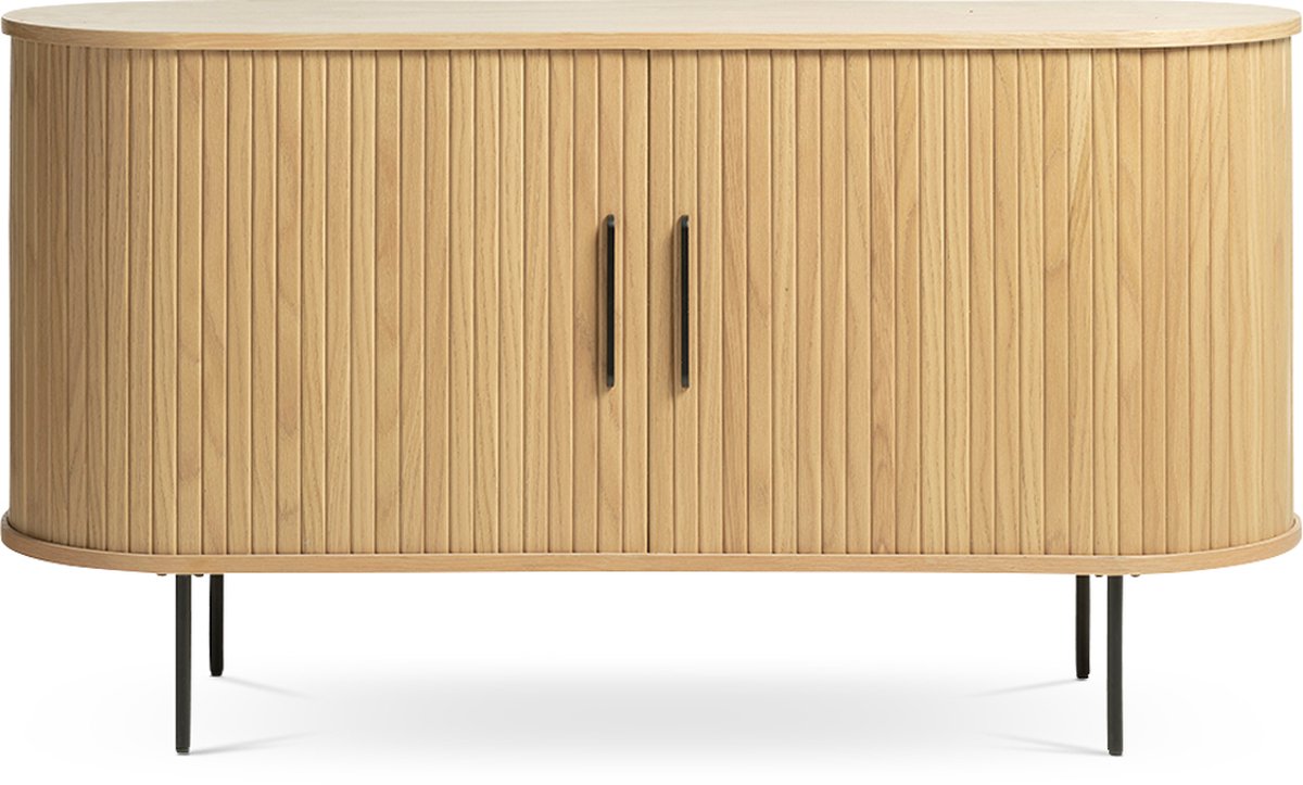 Olivine Lenn houten sideboard naturel - 140 x 45 cm - Bruin