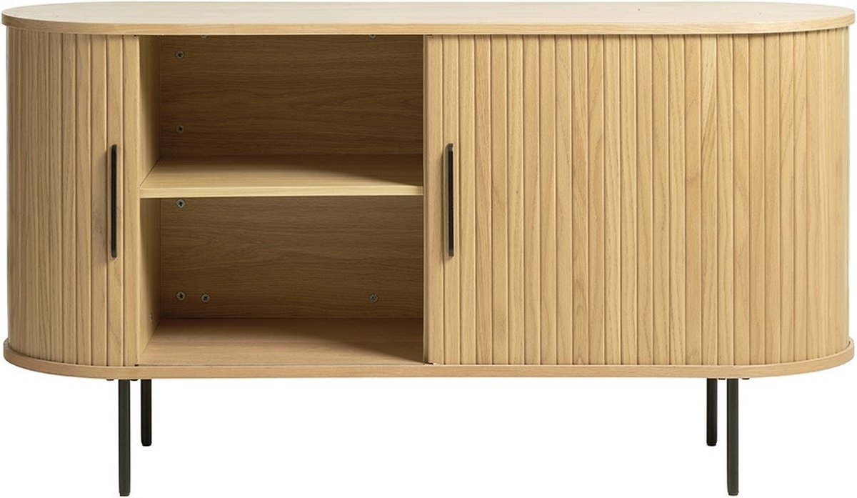 Olivine Lenn houten sideboard naturel - 140 x 45 cm - Bruin