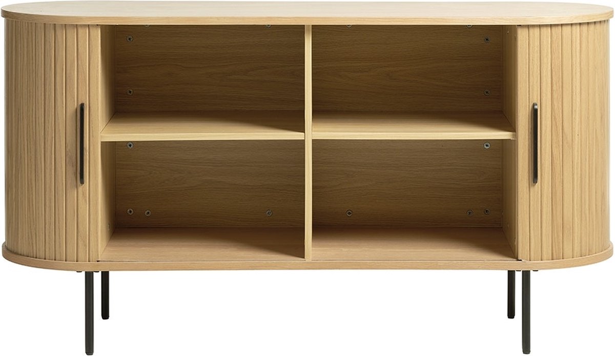 Olivine Lenn houten sideboard naturel - 140 x 45 cm - Bruin
