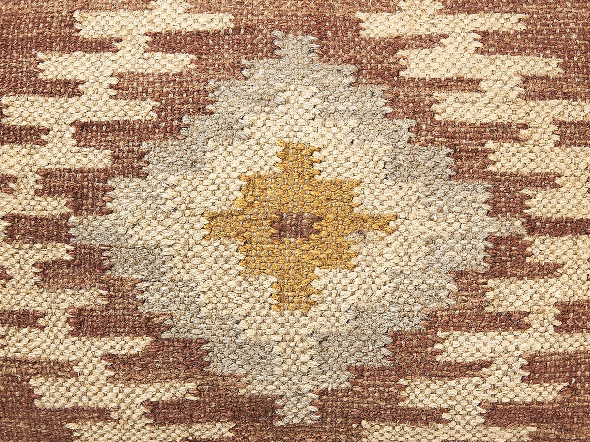 Beliani BEEL Poef - Rood