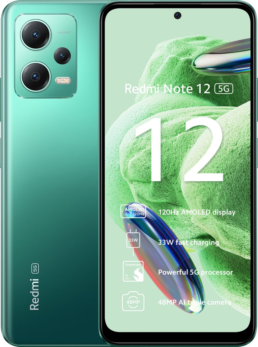 Xiaomi Redmi Note 12 5G 4GB 128GB Forest Green