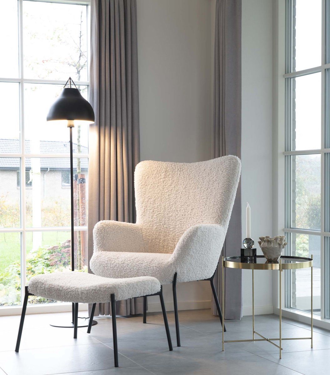 Artichok Liliana ronde bijzettafel brons - Ø 48 cm