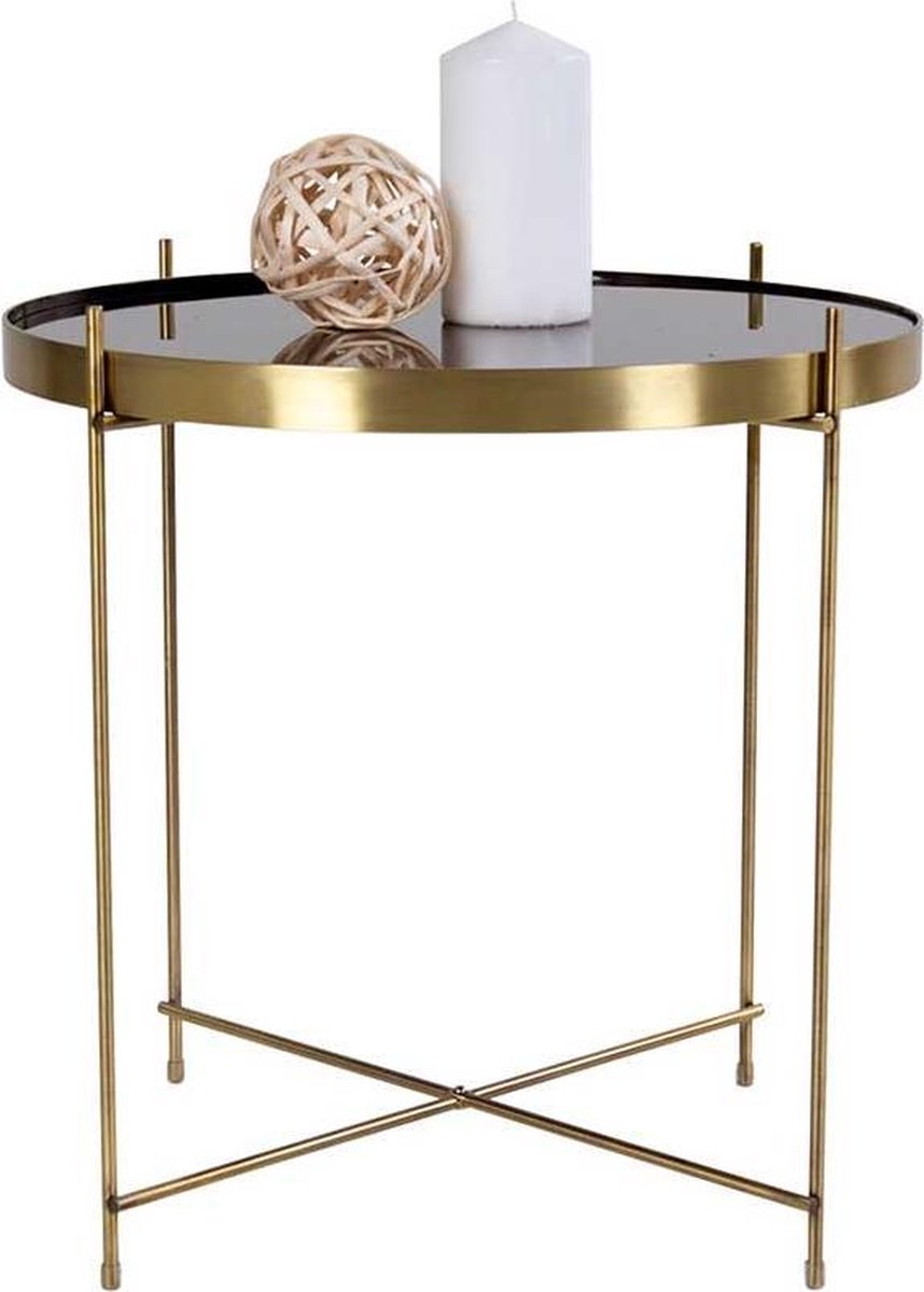 Artichok Liliana ronde bijzettafel brons - Ø 48 cm