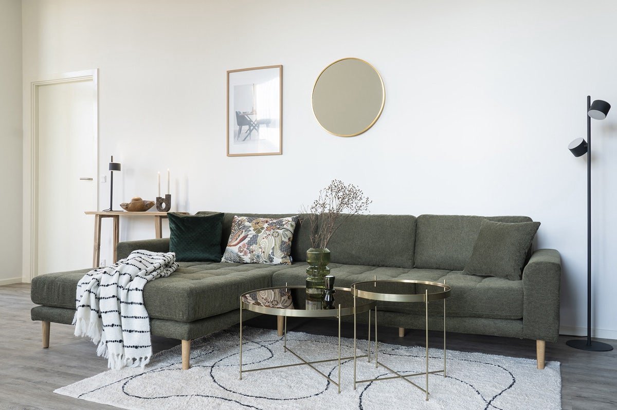 Artichok Liliana ronde bijzettafel brons - Ø 48 cm