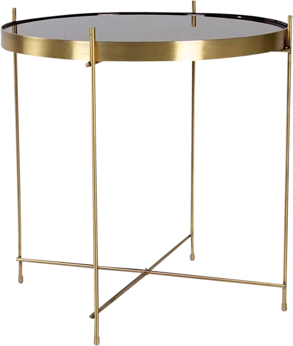 Artichok Liliana ronde bijzettafel brons - Ø 48 cm