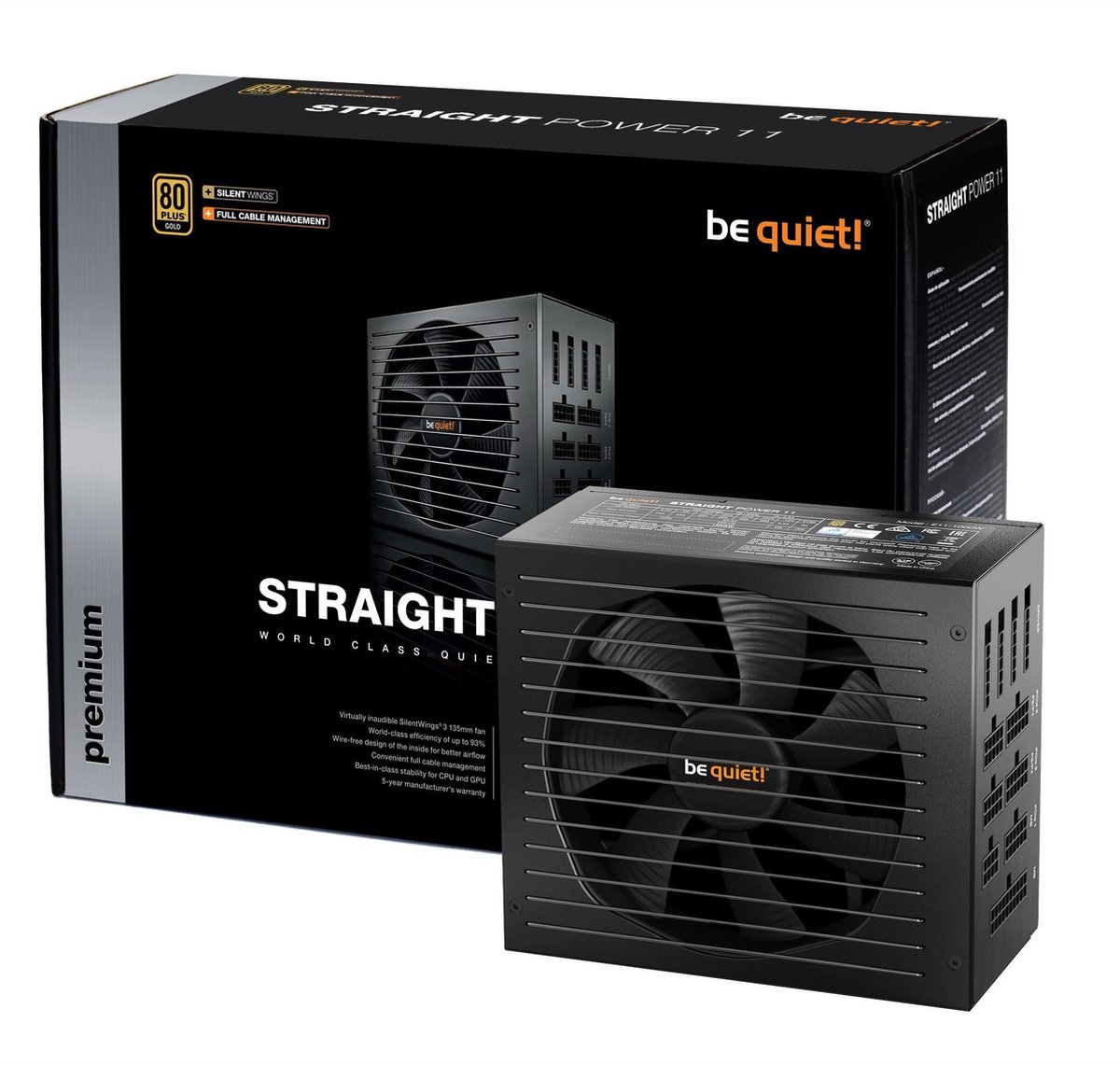be quiet! Straight Power 11 850W voeding