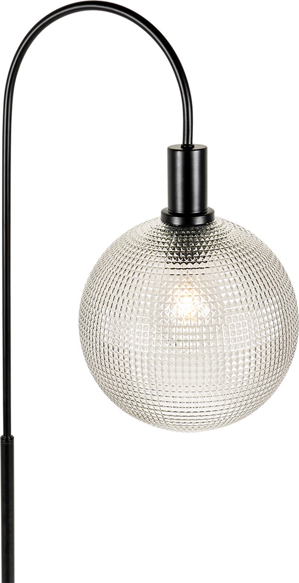 QAZQA Vloerlamp chico Design - L 30cm - Zwart