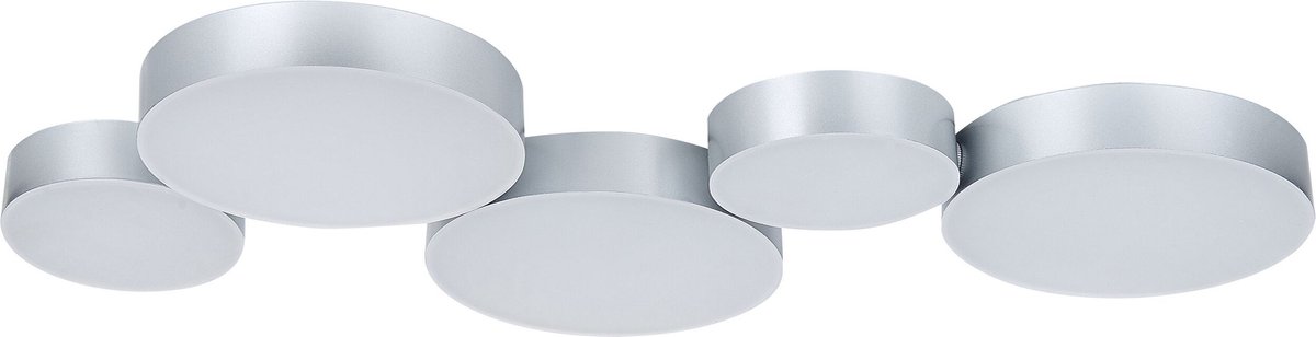 Beliani LUGA Plafondlamp Zilver - Silver