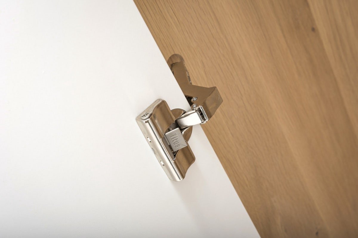 Gazzda Ena wardrobe houten garderobekast whitewash - 90 x 200 cm - Bruin