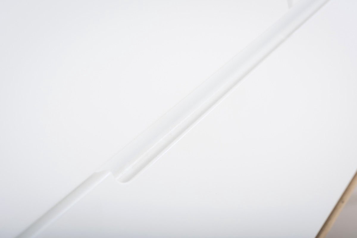 Gazzda Ena wardrobe houten garderobekast whitewash - 90 x 200 cm - Bruin