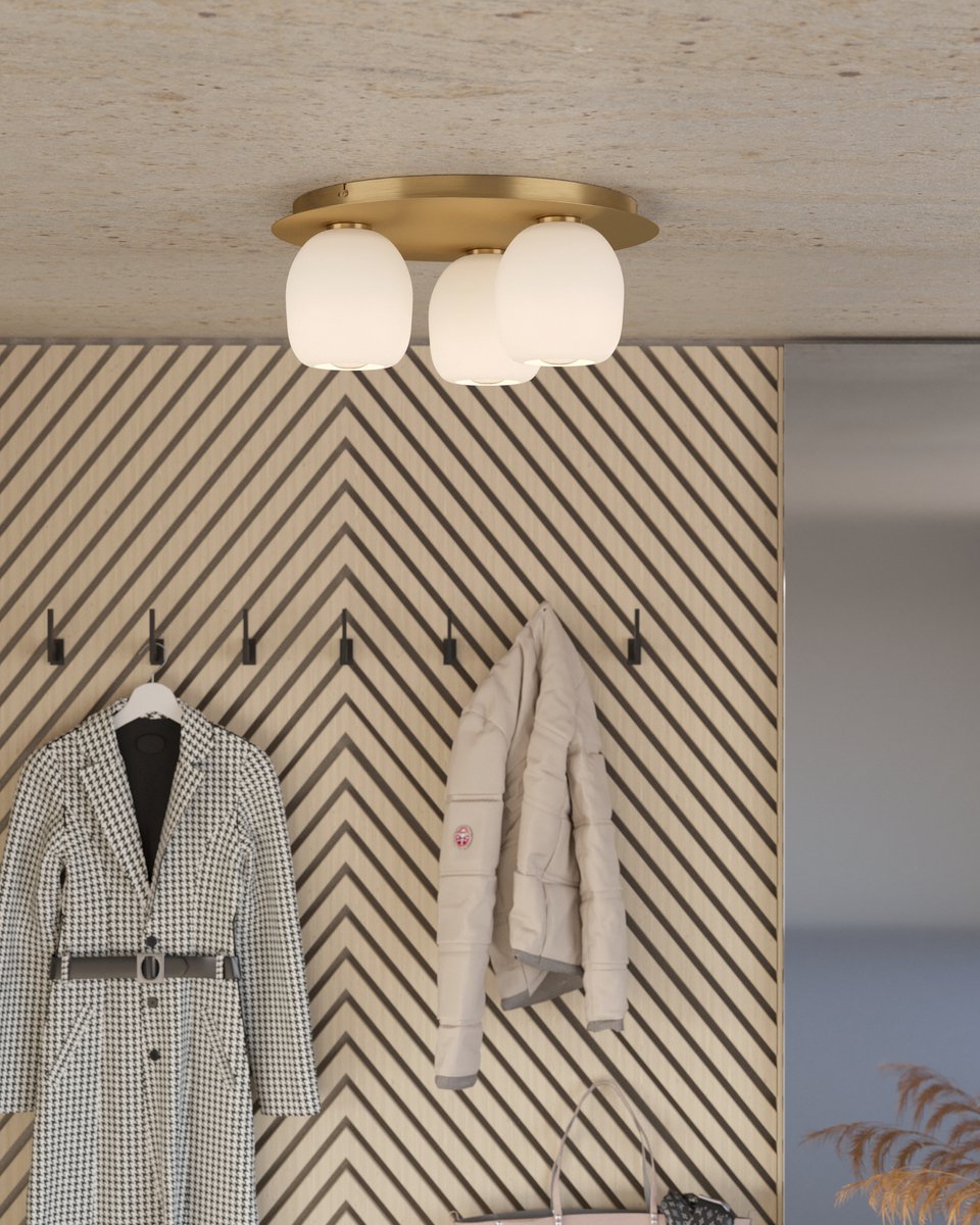 EGLO Manzanares Plafondlamp - E27 - Ø 45 cm - Wit