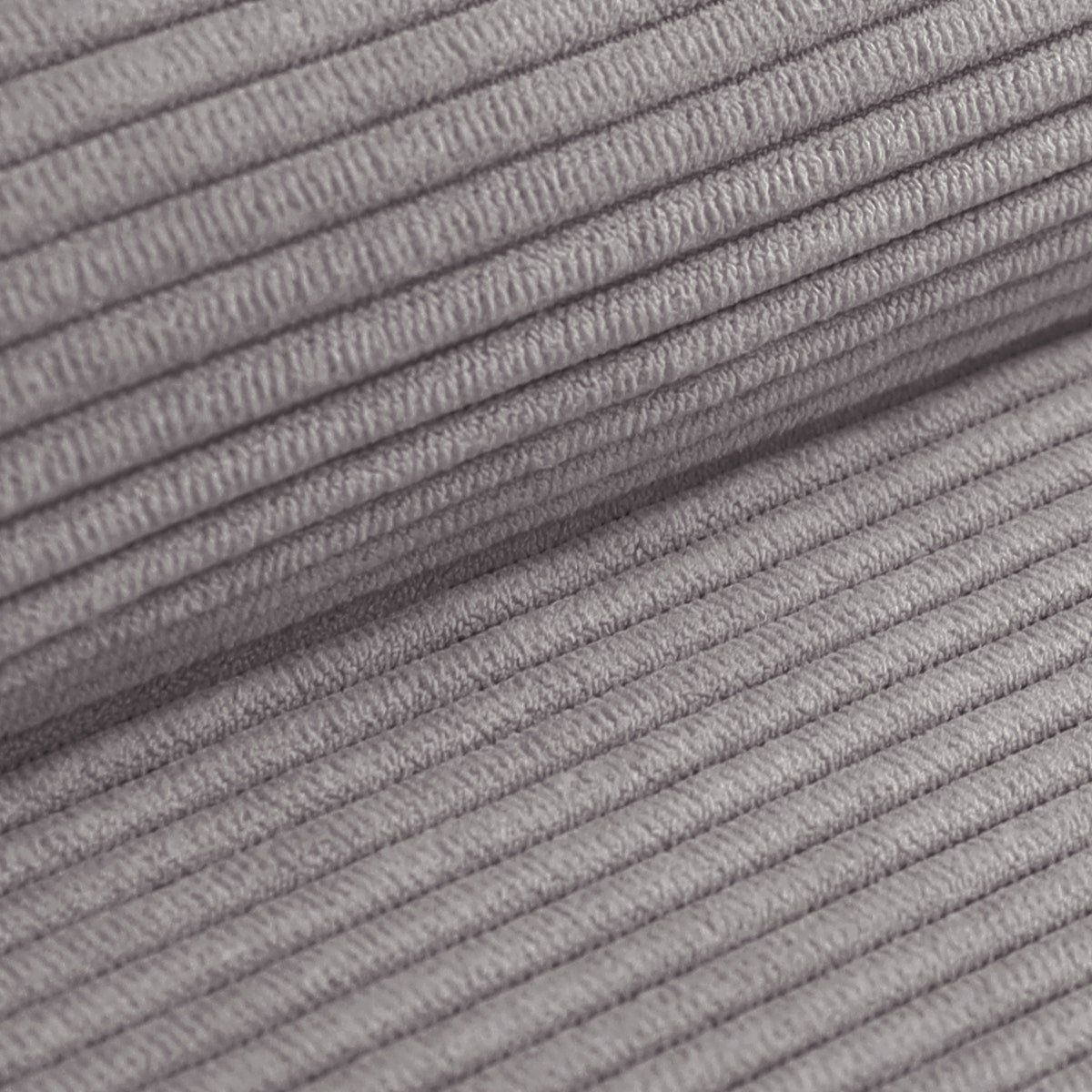 Nolon Nova-Fé eetkamerstoel rib warm - zwart onderstel - Grijs