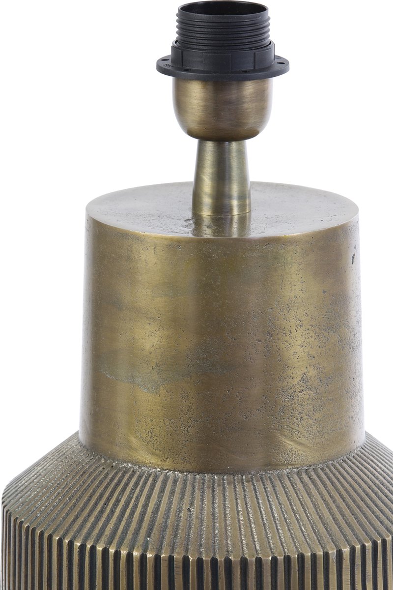 Light & Living Light&living Lampvoet Ø20x49,5 cm BRISKA antiek brons - Oranje