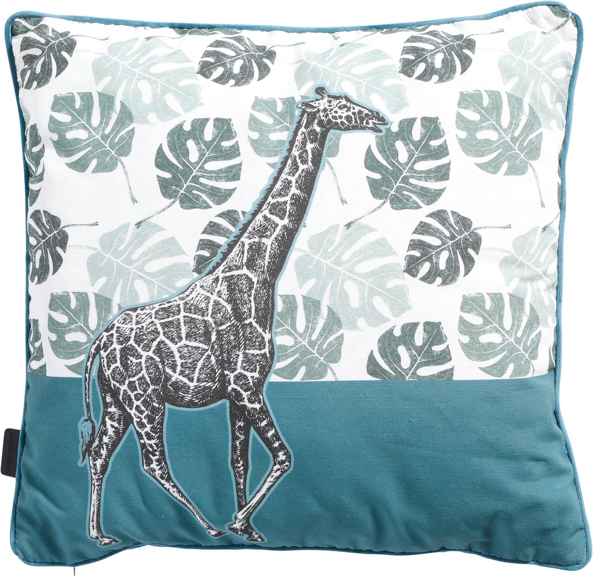 Madison Sierkussen Giraffe Sea blue - Blauw