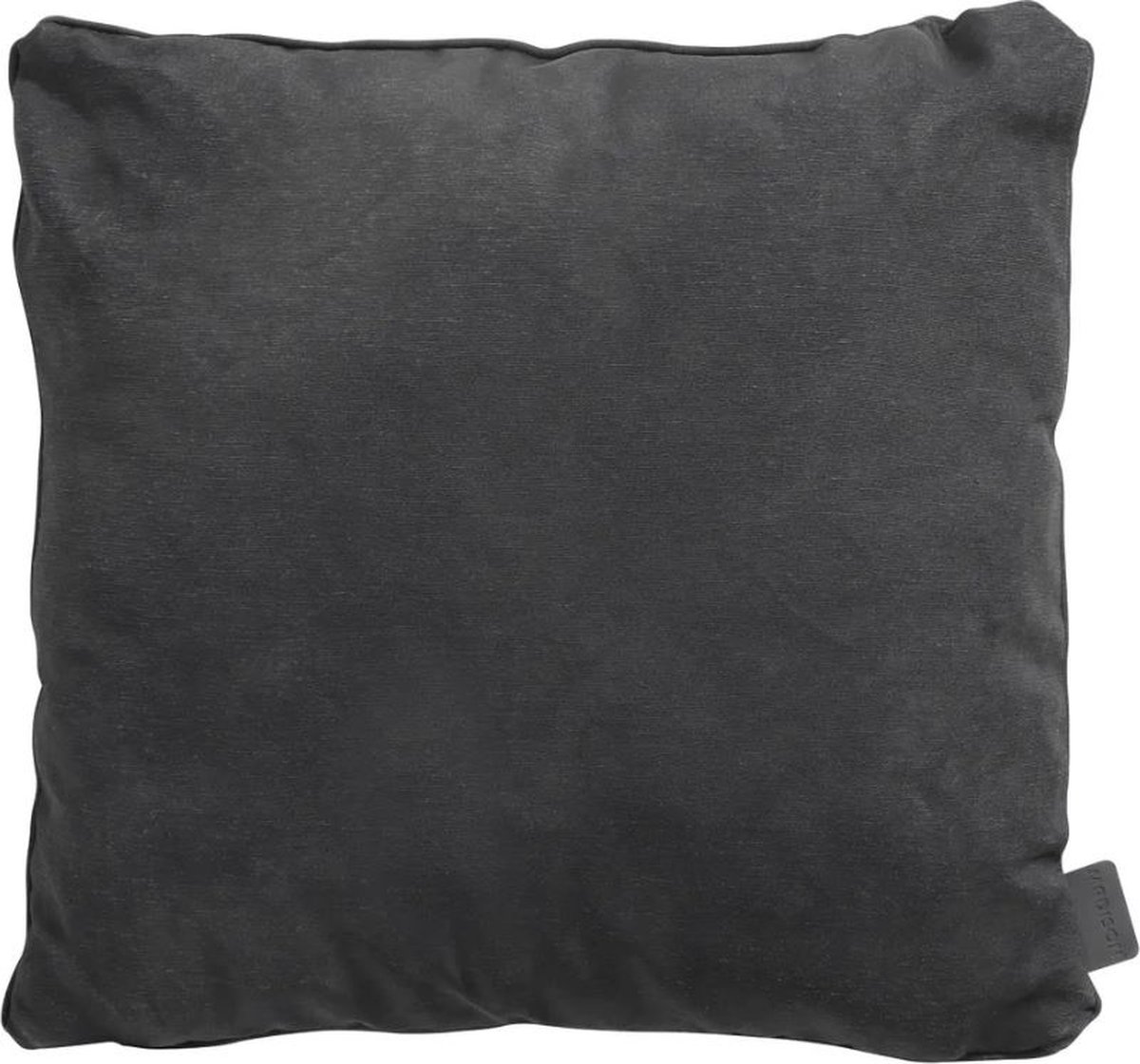Madison Sierkussen 60x60 Piping Panama Black - Zwart