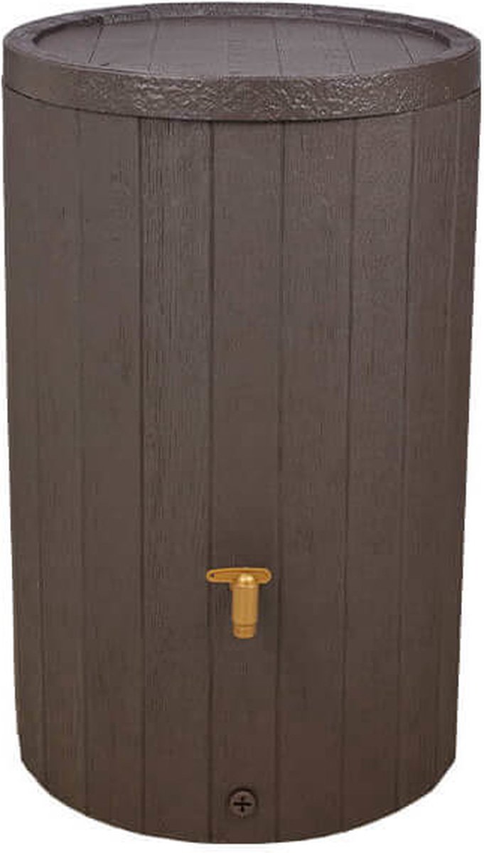 Garantia - Regenton Madera - 220 Liter - Bruin