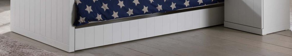Vipack Robin Bed 90 x 200 cm Wit
