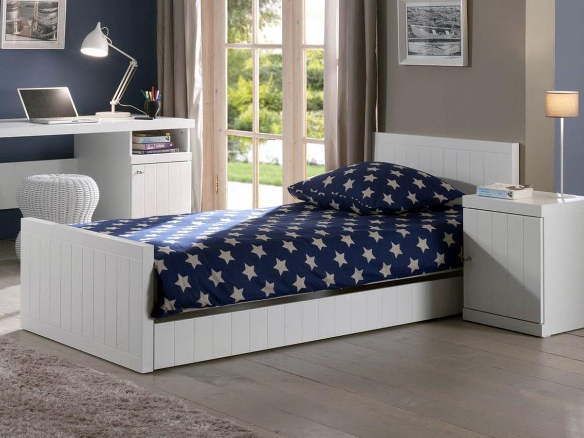 Vipack Robin Bed 90 x 200 cm Wit