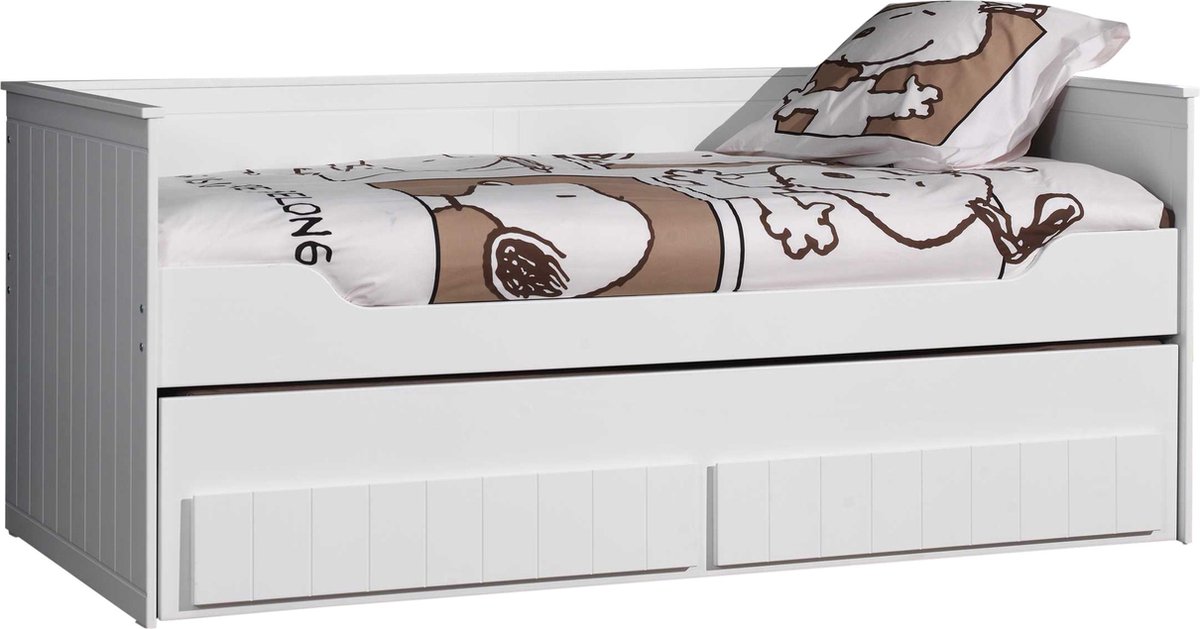 Vipack Robin Kajuitbed 90 x 200 cm met Slaaplade