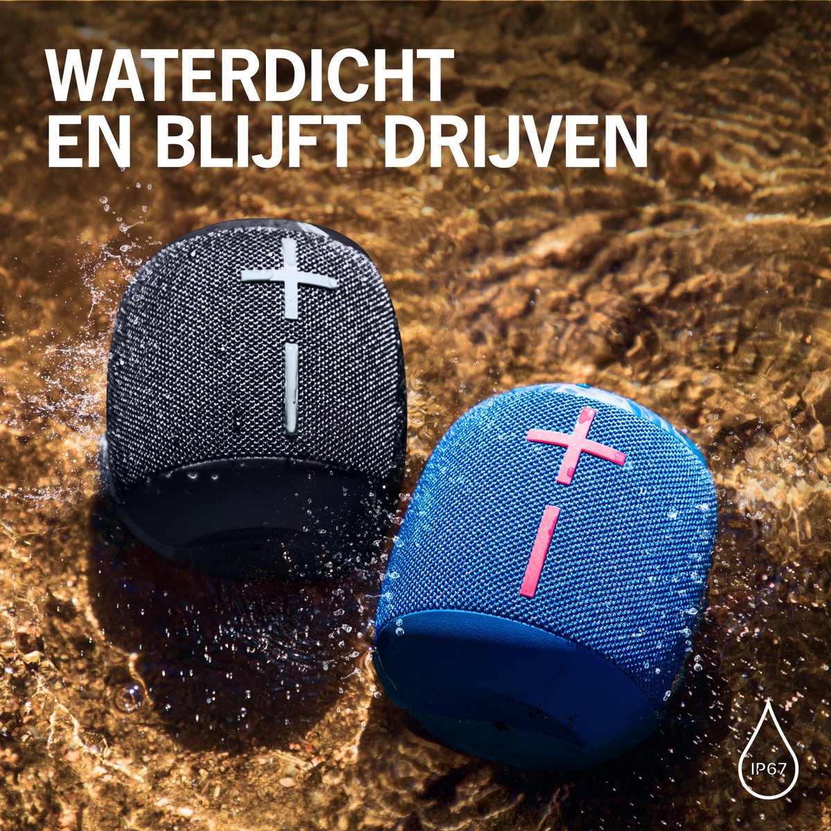 Logitech Dankzij De Draagbare Bluetooth®-luidsprekers Wonderboom 3 - Grijs