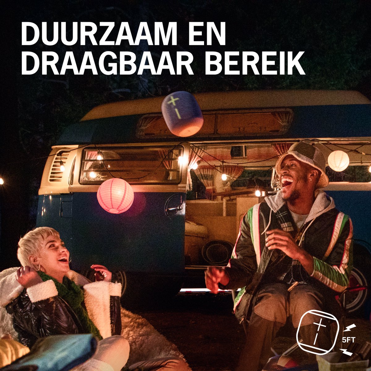 Logitech Dankzij De Draagbare Bluetooth®-luidsprekers Wonderboom 3 - Grijs