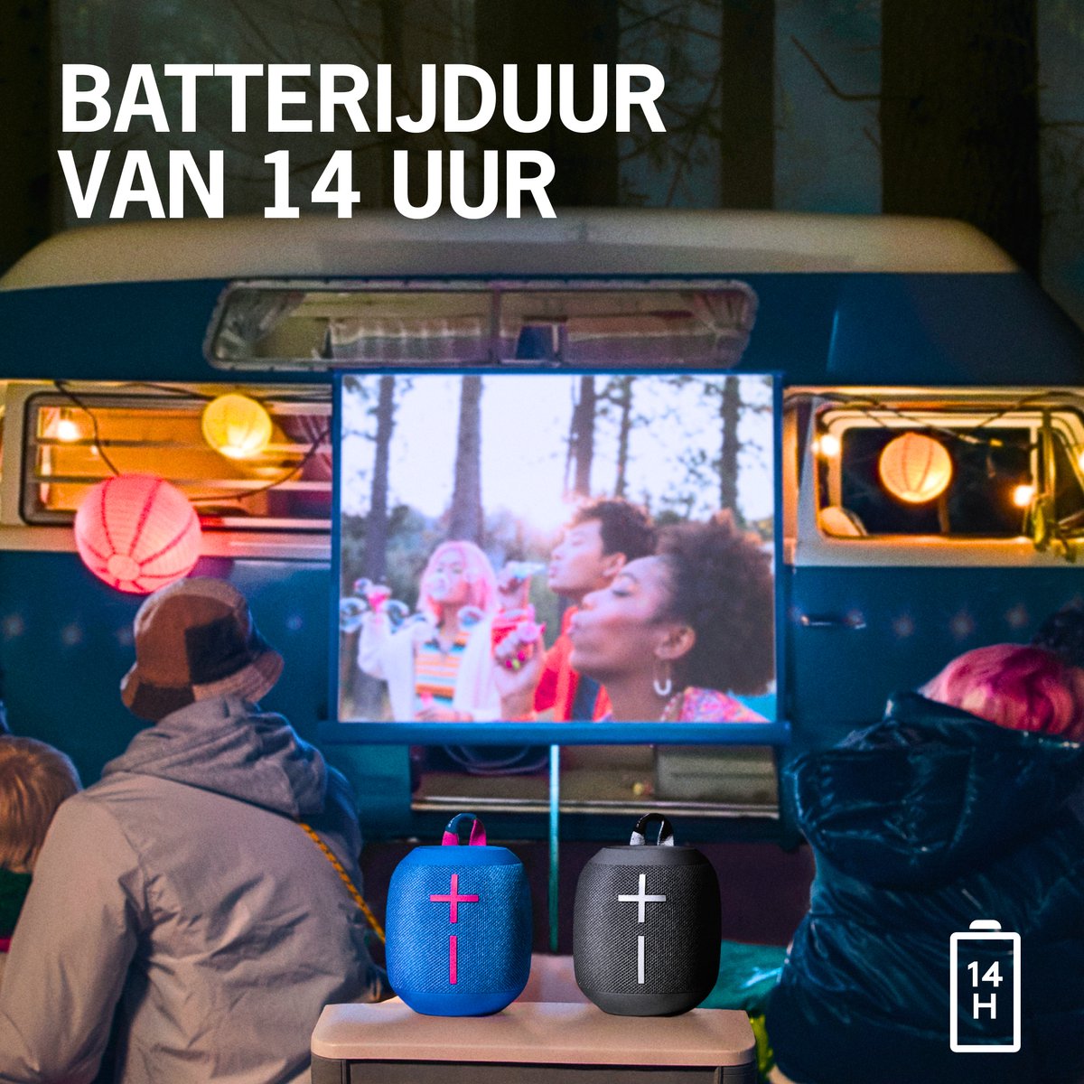 Logitech Dankzij De Draagbare Bluetooth®-luidsprekers Wonderboom 3 - Grijs