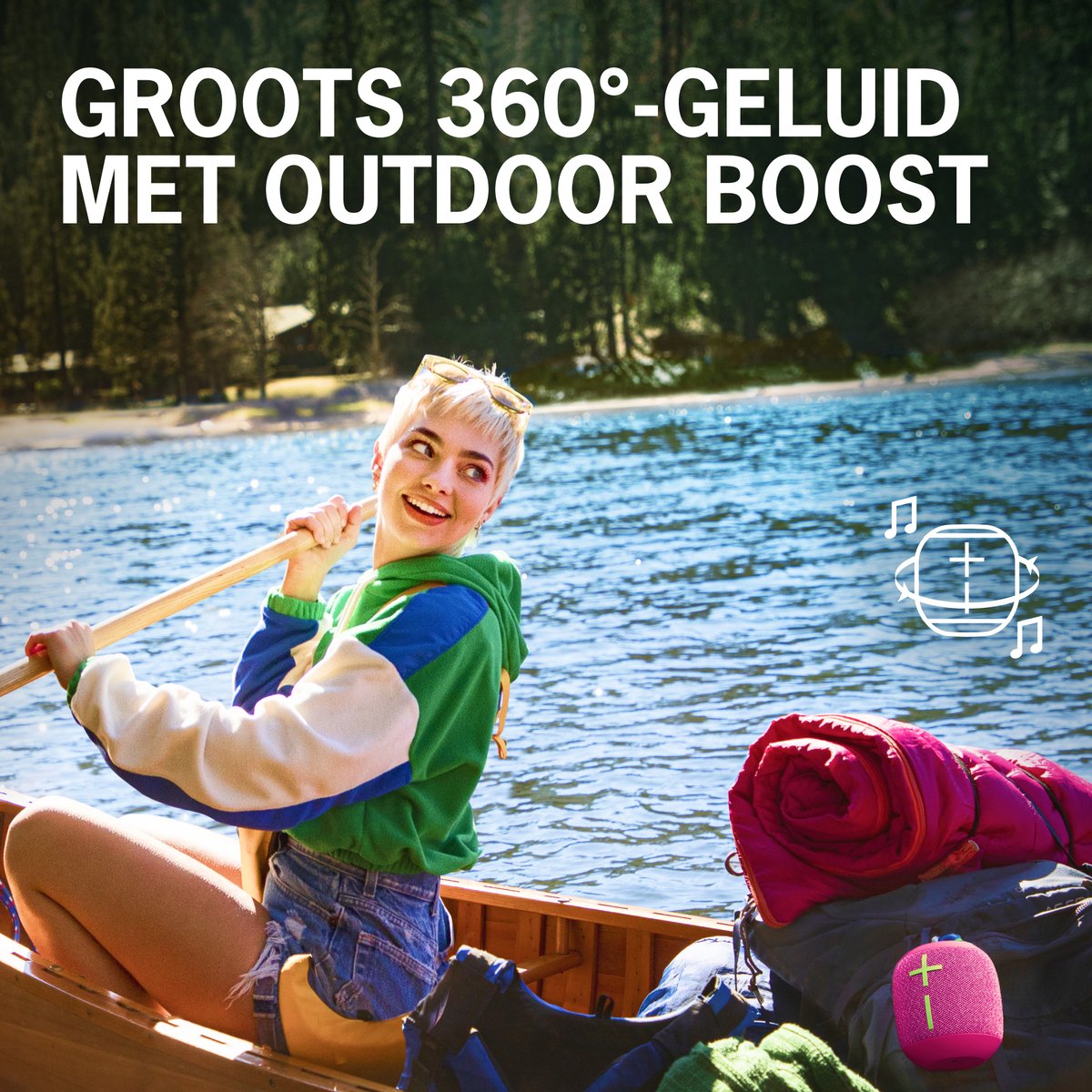 Logitech Dankzij De Draagbare Bluetooth®-luidsprekers Wonderboom 3 - Grijs