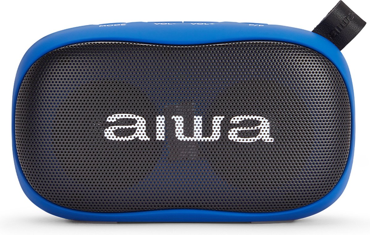 Dankzij De Draagbare Bluetooth®-luidsprekers Aiwa Bs110bl 10w - Blauw
