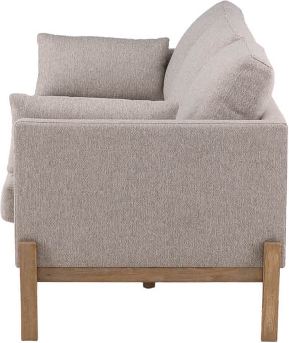 Hioshop Olympia bank 3 persoons offwhite.