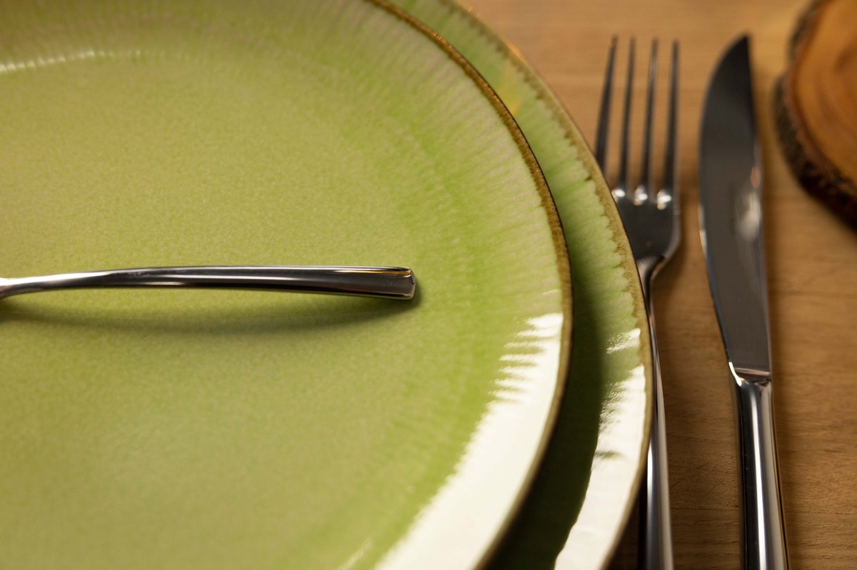 Studio Tavola Ontbijtborden Corfu ø 22 cm - 6 Stuks - Groen