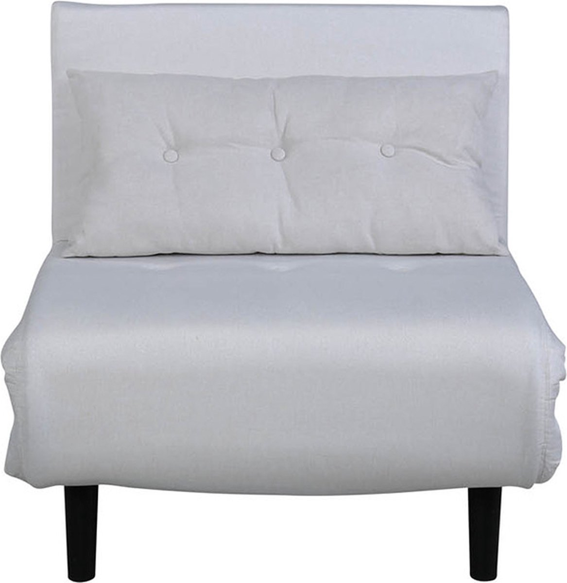 Hioshop Vicky slaapbank ,fauteuil wit.