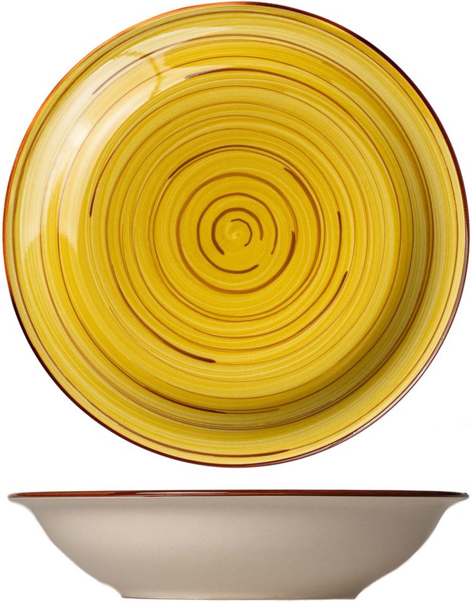 Studio Tavola Diepe Borden Rimini ø 21 cm - 6 Stuks