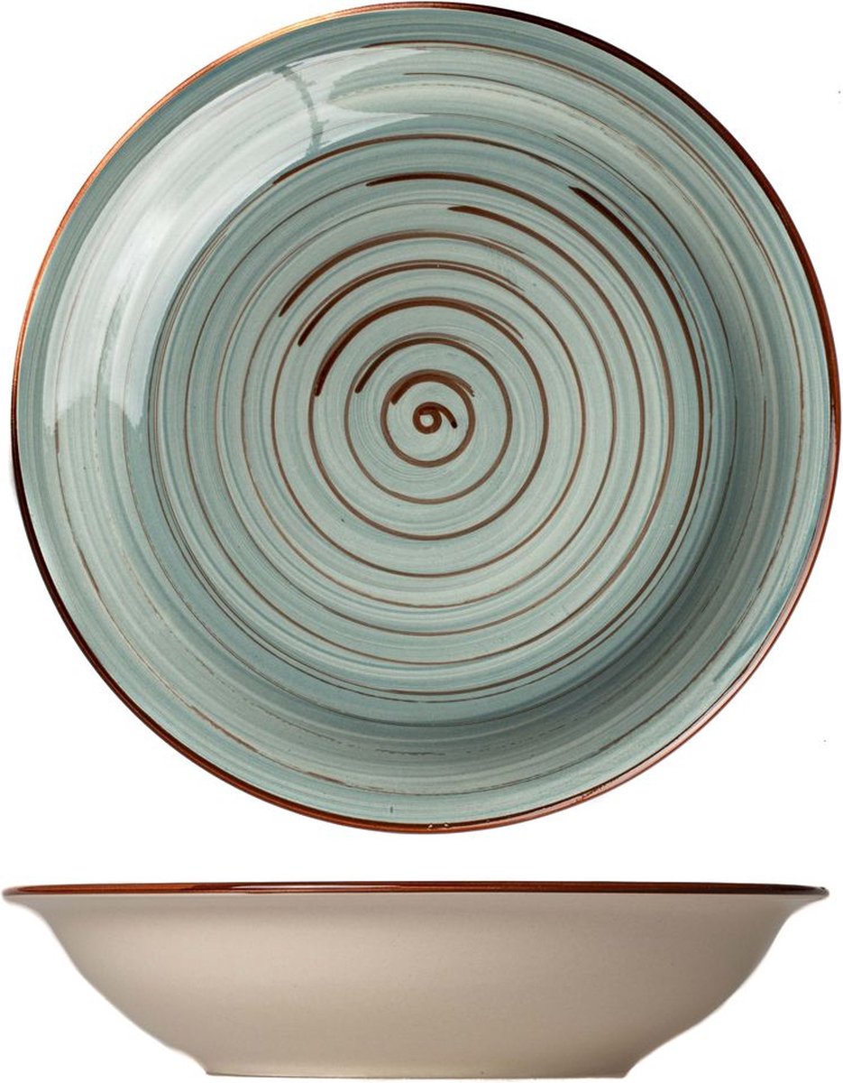 Studio Tavola Diepe Borden Rimini ø 21 cm - 6 Stuks