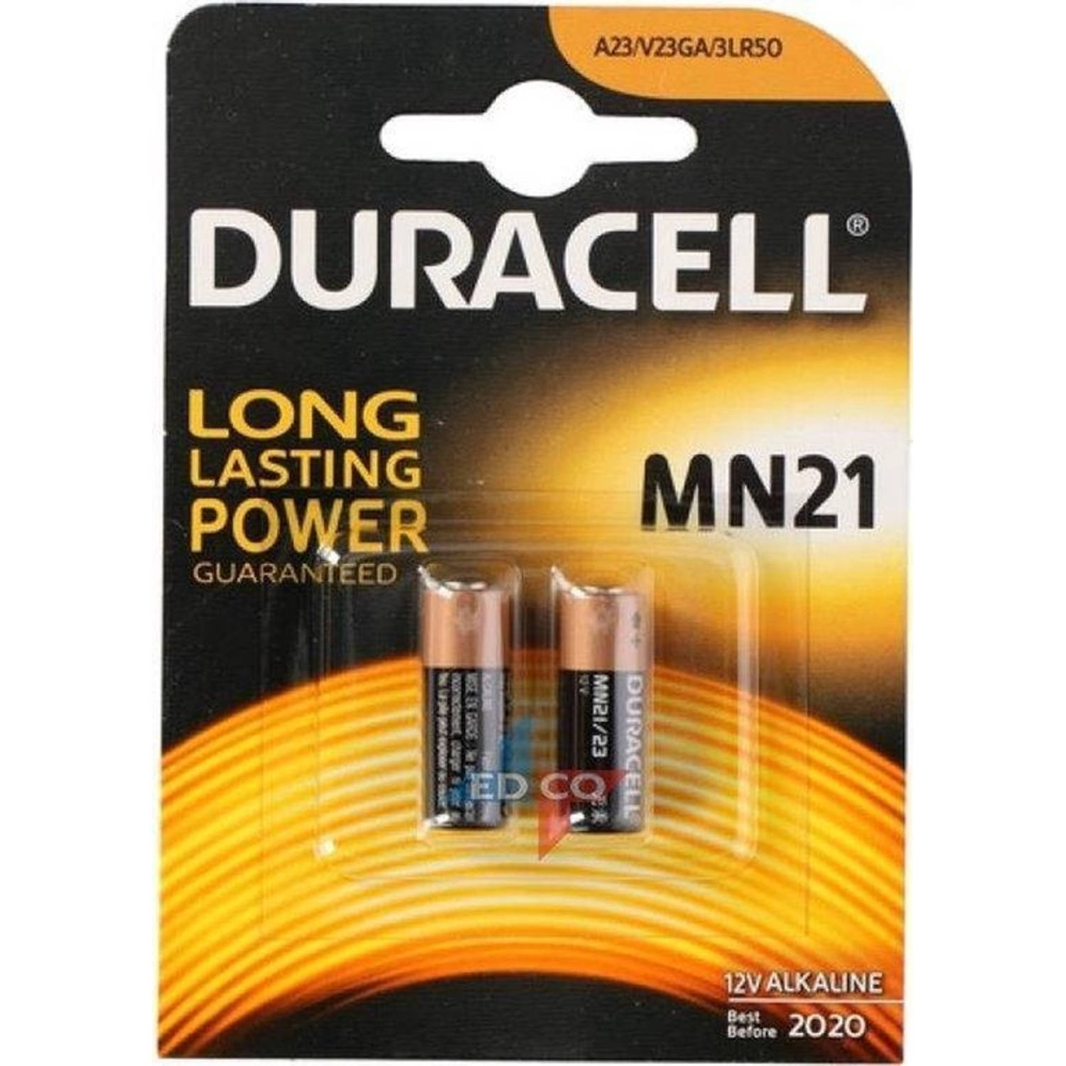 Duracell Alkaline Mn21 - Batterij - 2 Stuks